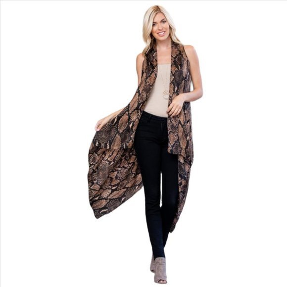 Snake Print Vests (Rock Bottom Pricing) - Picture 3 of 6